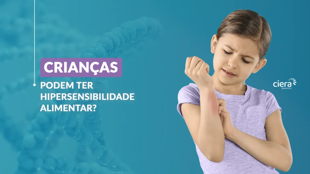 As crianças podem ter hipersensibilidade alimentar?